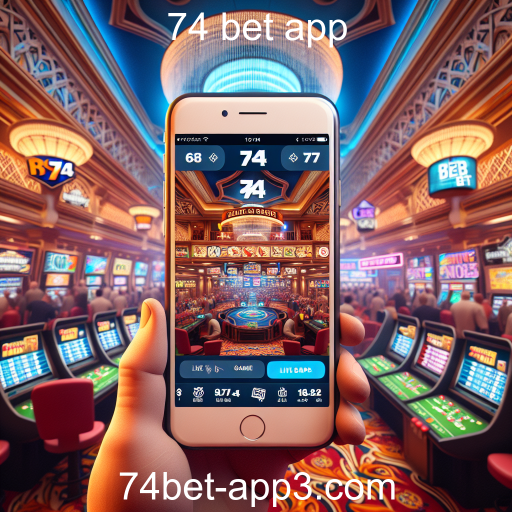 Apostas Ao Vivo: A Emoção em Tempo Real no 74 Bet App