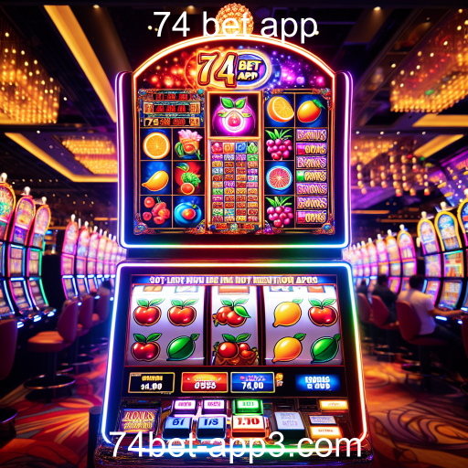 Descubra a Diversão dos Jogos de Slots no 74 Bet App